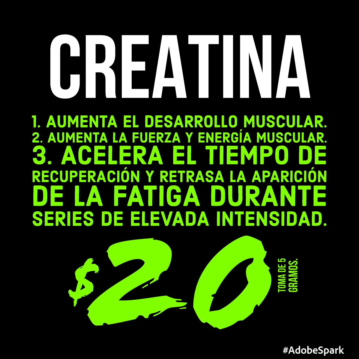 Creatina MDN