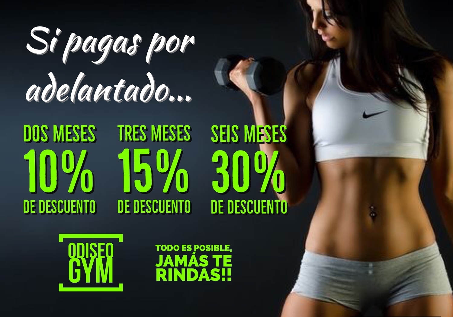 Si pagas por adelantado... pagas menos!!